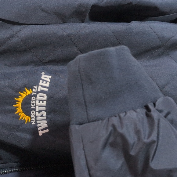 Twisted Tea Bomber Jacket Size L NWOT - Picture 9 of 9